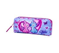 Disney Stitch y Angel Estuche para Niñas, Portatodo Neceser Infantil, Material Escolar para Niñas y Adolescentes