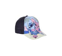 Disney Stitch y Angel Gorro para Niñas, Gorra de Beisbol de Verano Diseño Tropical, Regalo para Niñas y Adolescentes | Azul