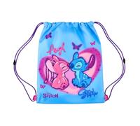 Disney Stitch y Angel Mochila para Niñas, Bolso Casual, Mochila de Viaje con Cordones, Regalo Niña Adolescentes Mujer