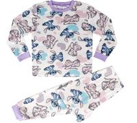 Disney Stitch y Angel Polar Supersuave Pijama de Manga Larga, Stitch Angel, 9-10 Años: 140cm, Blanco