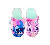 Disney Stitch y Angel Zapatillas de Estar por Casa para Niñas, Pantuflas para Adolescentes, Tallas EU 32/33