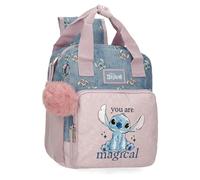 Disney Stitch You Are Magical Equipaje- Bolsa de Mensajero, Niñas, Azul
