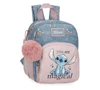 Disney Stitch You Are Magical Equipaje- Bolsa de Mensajero, Niñas, Azul