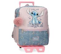 Disney Stitch You Are Magical Equipaje- Bolsa de Mensajero, Niñas, Azul