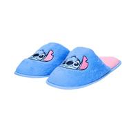 Disney Stitch Zapatillas de Estar Casa Niñas, Pantuflas Suelas Antideslizantes, Talla EU 36/37