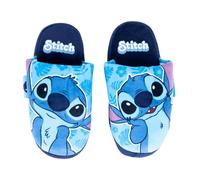 Disney Stitch Zapatillas de Estar por Casa para Niña, Pantuflas Suela Antideslizante, Regalo para Niñas | Talla EU 28/29 - Azul