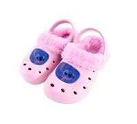 Disney Stitch Zuecos Niñas, Zapatillas Pantuflas Diseño Zuecos Borreguillo, Regalo Niñas, Tallas EU 24 a 31