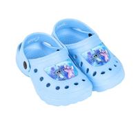 Disney Stitch Zuecos para Niñas, Sandalias Clásicas y Ligeras, Diseño Stitch y Angel Sandalias de Verano, Regalo Niñas, Talla EU 26/27 | Azul