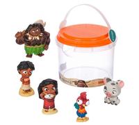 Disney Store Juego de baño oficial (Moana 2) - Accesorios de baño para niños con queridos personajes de Disney - Coloridos y divertidos esenciales para el baño para niños - Adecuado para todas las