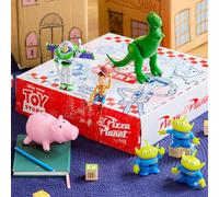 Disney Store Juego de figuras oficiales de Toy Story para coleccionistas, Woody Buzz Rex Hamm Alien