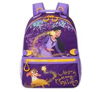 Disney Store Mochila para niños y niñas escolares, mochila para niños de primaria, mochila para niños, mediana de 16 pulgadas de alto, Púrpura, Mediano, Wish