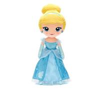 Disney Store Muñeca de Peluche de La Cenicienta, Altura: 37 cm, Cenicienta de Peluche Que Luce su Vestido representativo con Detalles Bordados y un Acabado de Tacto Suave