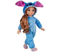 Disney Store Muñeca Fashion Inspirada en Stitch de 45 cm con Accesorios, Cepillo de Dientes, Pasta de Dientes de Juguete y Zapatitos - Muñecas Disney para Niñas 6 Años +, Strawberry Blonde Doll
