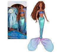 Disney Store Muñeca Que Canta de Ariel, La Sirenita, Mide 33 cm, Princesa Marina con extremidades articuladas y Pelo Realista, para Mayores de 3 años