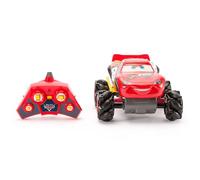 Disney Store Official, Cars, Rayo Mcqueen, Coche teledirigido, 25 cm | Coche teledirigido rojo con ruedas extragrandes, efecto de humo y giros de 360°. Producto apto a partir de 3 años