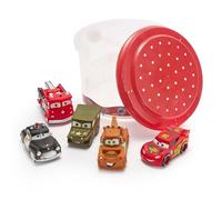 Disney Store Official, Cars, Set Juguetes baño, 5 Figuras y Cubo