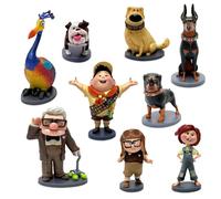 Disney Store Official Deluxe Figure Play Set (Up) - Juego de 9 figuras detalladas