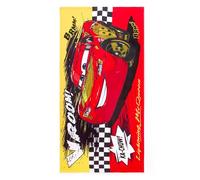 Disney Store Official, Disney Pixar Cars, Rayo Mcqueen, Toalla Infantil para Playa, Piscina o baño, algodón Suave de Secado rápido, H150 x W74cm