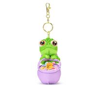 Disney Store Official, Enredados, Pascal, llavero peluche, 15,5 cm/6'', juguete en gancho extraíble, apto para mayores de un año