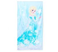 Disney Store Official, Frozen, Elsa, Toalla Infantil para Playa, Piscina o baño, algodón Suave de Secado rápido, H150 x W74cm