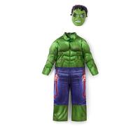 Disney Store Official, Increíble Hulk, Disfraz Infantil, Conjunto de superhéroe de Marvel