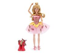 Disney Store Official, La Bella Durmiente, Aurora, muñeca de Ballet, 30 cm, colección de muñecas Disney Princess Ballet, a Partir de 3 años