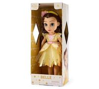 Disney Store Official, La Bella y la Bestia, Bella, colección Once Upon a Story, muñeca con Cepillo para el Pelo de Juguete, 40,5 cm, a Partir de 3 años