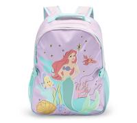 Disney Store Official La Sirenita Ariel Mochila Infantil Colegio Vuelta al Cole 40 נ30 נ12 cm