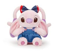 Disney Store Official, Lilo y Stitch, Ángel, Peluche, 30 cm, Adorable Peluche de alienígena, para Todas Las Edades
