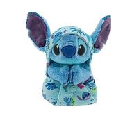 Disney Store Official, Lilo y Stitch, Stitch bebé, Peluche, 27 cm, Peluche Azul de alienígena bebé con Manta extraíble, para Todas Las Edades
