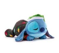 Disney Store Official, Lilo y Stitch, Stitch, Cuddleez, Peluche Grande con Conjunto navideño, 61 cm