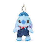 Disney Store Official, Lilo y Stitch, Stitch, Llavero de Peluche, 18 cm, Peluche en Llavero extraíble, a Partir de 1 año