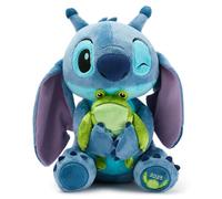 Disney Store Official, Lilo y Stitch, Stitch y Rana, Peluche Día 626, 33 cm, Peluche alienígena, Bordado de 2025 en la Pata, para Todas Las Edades