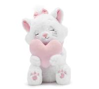 Disney Store Official, Los Aristogatos, Marie, Mediano, colección Dakko, Peluche de gatita con corazón, 30 cm, para Todas Las Edades