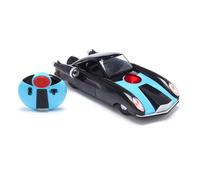 Disney Store Official, Los Increíbles, Coche Control Remoto, 36 cm/14 '', ''el increimóvil'', vehículo Negro y Azul, Juguete Coche teledirigido, Efectos de Sonido y luz, Pilas Incluidas