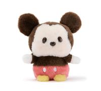 Disney Store Official, Mickey Mouse, colección Urupocha-Chan, Peluche, 11 cm, para Todas Las Edades