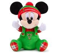 Disney Store Official, Mickey Mouse, Peluche pequeño ''My First Christmas 2025'', 25 cm, muñeco de Peluche navideño