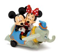 Disney Store Official, Mickey y Minnie Mouse, Juguete Movimiento por Retroceso, 8 נ13 cm, Dumbo el Elefante, Apto a Partir de 3 años