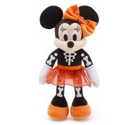 Disney Store Official, Minnie Mouse, Peluche Halloween Esqueleto, 36 cm Peluche de Minnie Mouse para Halloween con Disfraz de Esqueleto y Detalle 2026 para Fans y coleccionistas