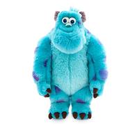 Disney Store: Peluche Mediano de Sulley, Monstruos S.A., 38 cm, Peluche confeccionado en un Tejido Suave al Tacto y con rasgos tridimensionales, Adecuado para Todas Las Edades