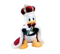 Disney Store Official, Pato Donald, Peluche Rey Donald, 39 cm, Peluche achuchable con Capa y Corona, para Todas Las Edades