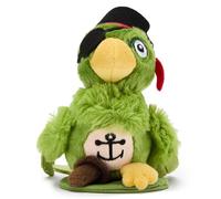 Disney Store Official, Piratas del Caribe, Loro Pirata, Peluche para el Hombro con Placa magnética, 13 cm, Accesorio para Disfraces