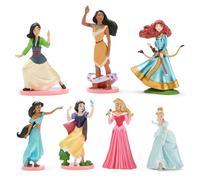 Disney Store Official, Set Figuras Princesas, 7 Personajes, 8-10 cm