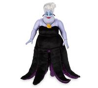 Disney Store Official Singing Ursula Doll Villains Toy, juguetes de sirena con disfraz de terciopelo, tentáculos de felpa, pelo peinado y collar de concha moldeada, inspirado en La Sirenita (1989)