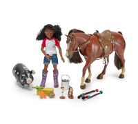Disney Store Official, Toy Story 5, Blaze, Set de Juego Coleccionable muñeca, 34,5 נ42 נ13 cm, Jessie, Perdigón, Daffodil, Jimmy Dean y Accesorios