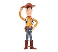Disney Store Official, Toy Story de Pixar, Sheriff Woody, Figura acción interactiva parlante, 39 cm, muñeco Vaquero Cuerda y 15 Frases en inglés, interactúa con más Personajes, para Mayores de 3 años