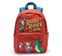 Disney Store Official, Toy Story, Mochila Infantil, 36 נ28 נ12 cm, diseño de Woody, Jessie, Rex y Perdigón