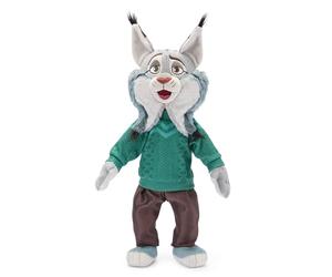 Disney Store Official, Zootrópolis 2, Pawbert Lynxley, Peluche Coleccionable, 45 cm, Lince con Jersey y Pantalones de Bosque