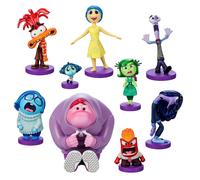 Disney Store Officiale - Alles Standt Kopf 2 - Set da gioco per figure - 9 giocattoli a forma - con gioia Dubl Disgy Disgy Envy Ennui imbarazzante e