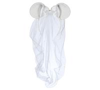Disney Store Oficial Diadema de Orejas de Minnie Mouse de Walt Disney World para Adultos, Accesorio de Cabeza Unisex Elegante para Fiestas con Orejas de Disney y Lazo